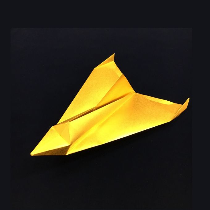 Free Paper Airplane Diagram